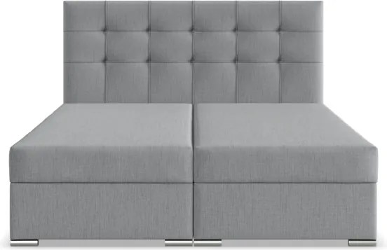 Manželská posteľ ELDA 180×200 cm svetlosivá