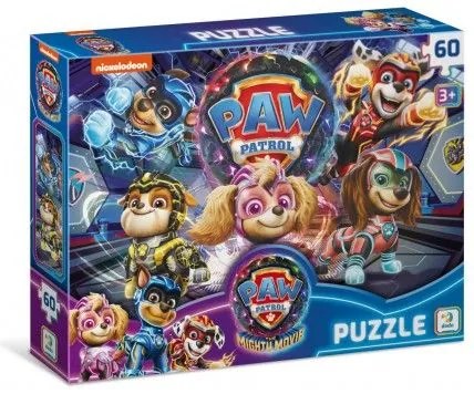 Puzzle Tlapková patrola/Paw Patrol 23x32cm 60 dielikov