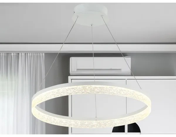 LED stmievateľný závesný luster na lanku ALIANZ LED/60W/230V 3000-6000K + diaľkové ovládanie