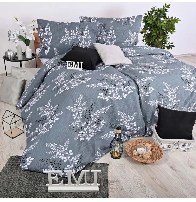 Obliečky krepové Maira EMI, Štandardný set jednolôžko obsahuje 1x 140x200 + 1x 70x90