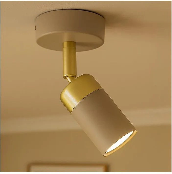 Brilagi - Nástenné bodové svietidlo POKER 1xGU10/25W/230V béžová