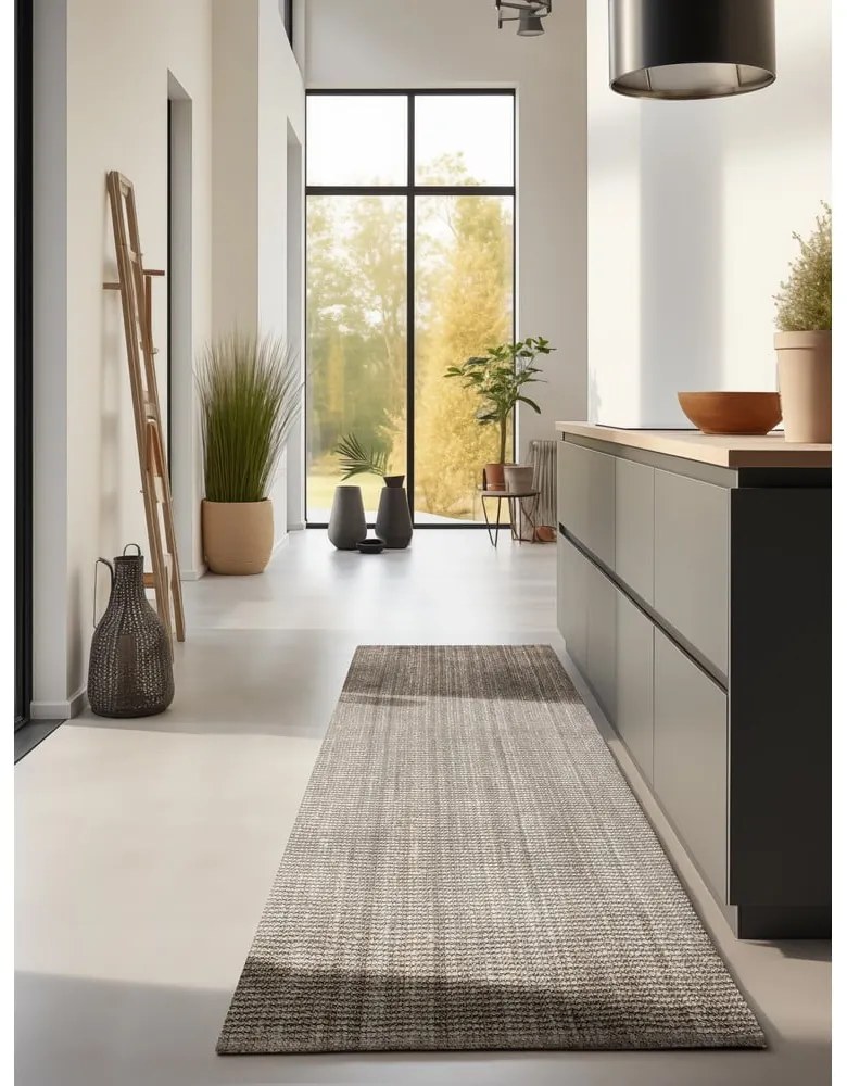 Béžový jutový behúň 80x200 cm Bouclé – Hanse Home