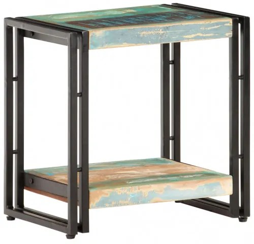 vidaXL Príručný stolík 40x30x40 cm recyklovaný masív-