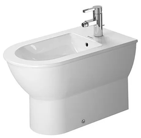 DURAVIT Darling New samostatne stojací bidet kapotovaný s otvorom, 370 mm x 630 mm, s povrchom WonderGliss, 22511000001