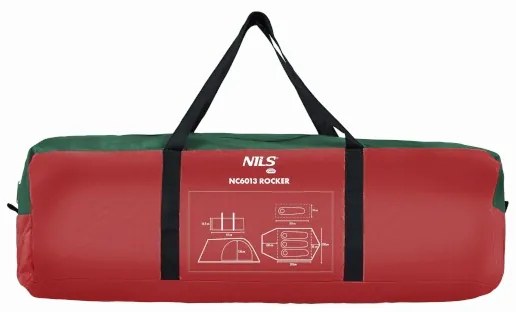 Turistický stan NILS Camp Rocker NC6013 - zelený