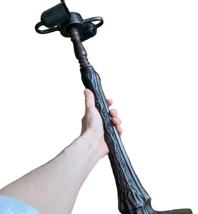 Vitráž lampa do obývačky kolekcia CAPH alloy Ø50*72