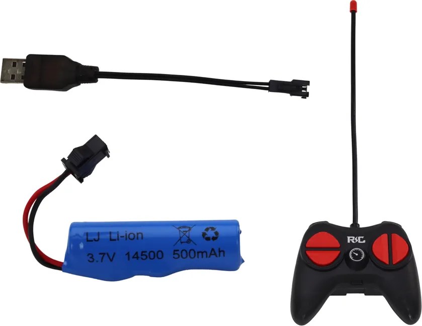 LEAN Toys Školský autobus Diaľkovo ovládaný kĺbový RC autobus 1:32 žltý