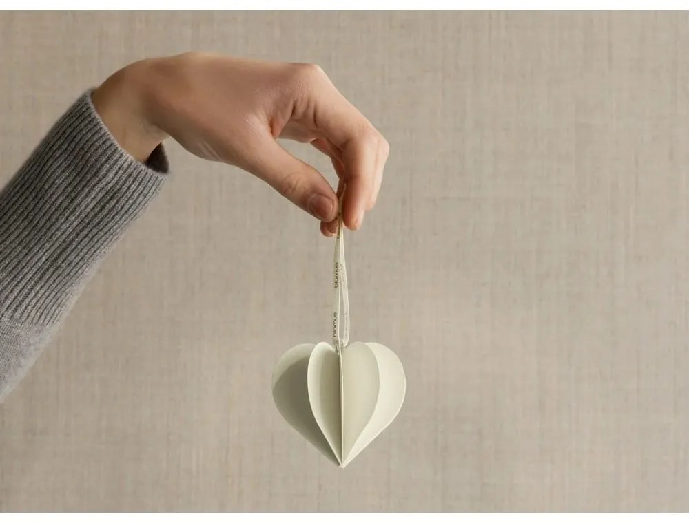 Papierové vianočné ozdoby v súprave 4 ks 6,5 cm Kazary – Blomus