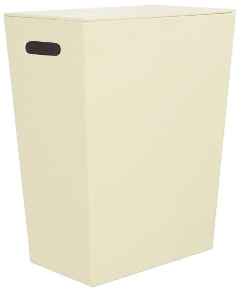 Sapho Sapho, ECO PELLE kôš na prádlo 43x48x26cm, krémová, 2462CR