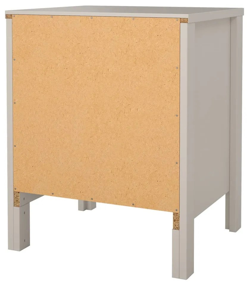 Sivobéžový nočný stolík Madrid – Tvilum