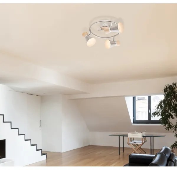 Globo 54807-3 - Bodové svietidlo AERON 3xE14/25W/230V