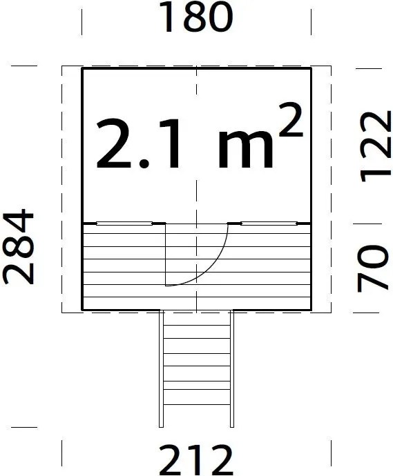 Detský domček Toby