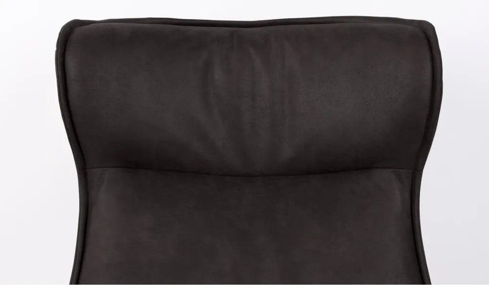 Tmavosivé otočné kreslo John – White Label