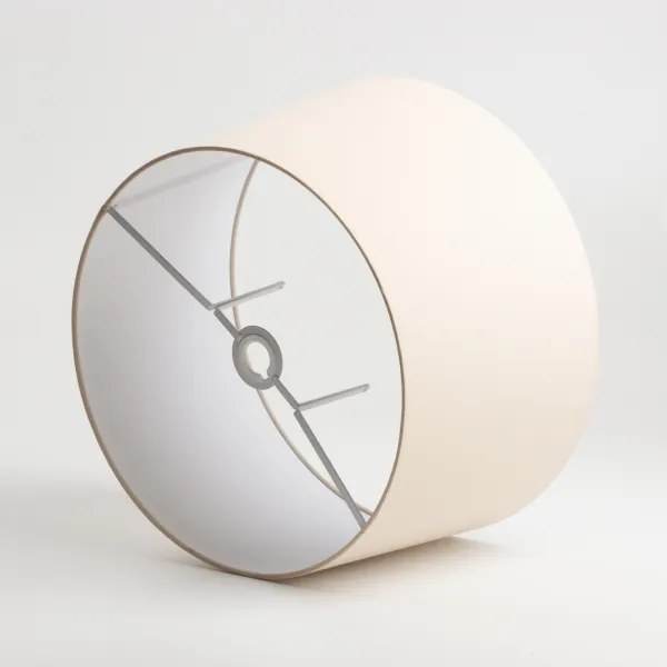 Brilagi - LED stojacia lampa CERIA 1xE27/40W/230V priemer 45 cm béžová/matný chróm