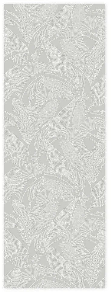 DEKORNIK Classic Big Palm Leaves Gray - Tapeta