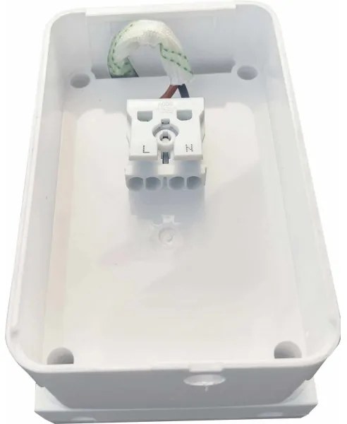 LED Vonkajšie nástenné svietidlo LED/15W/230V IP54 biela