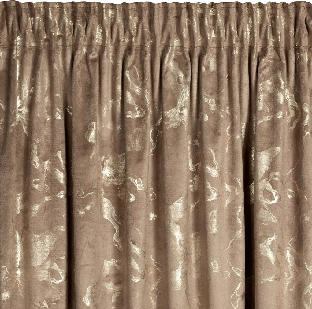 ZATEMŇOVACÍ ZÁVES NA PÁSKE RAJA 140X270 CM VZOROVANÁ