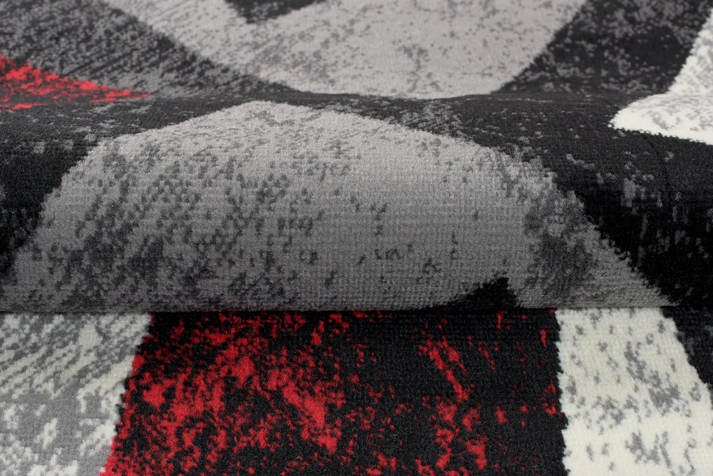 TA Koberec K855A ČIERNA LACNÁ PP CRM Rozmer: 80x200 cm