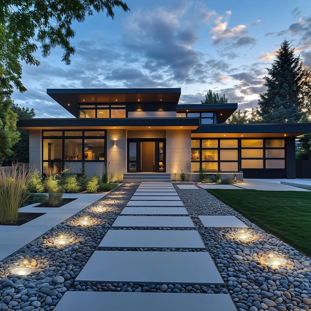 Moderný zemný reflektor oceľ vrátane LED 20W - Bridge