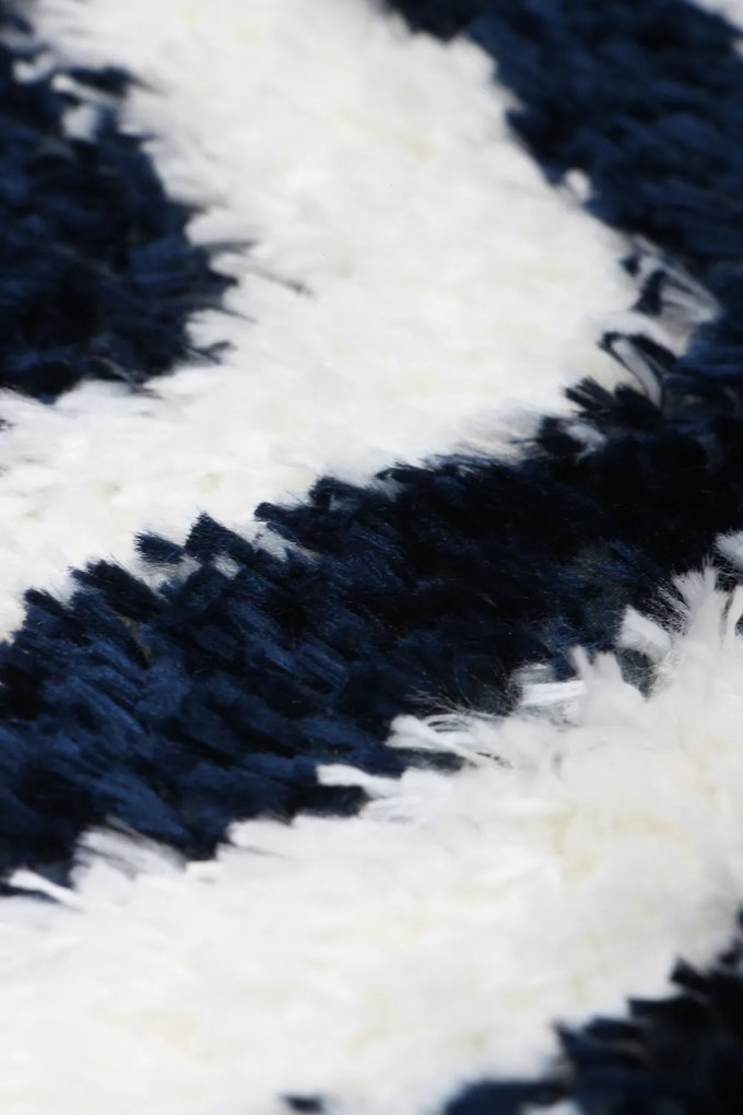Koberec Boho 638 CREAM/NAVY BLUE rozmery koberec: 60x100 cm