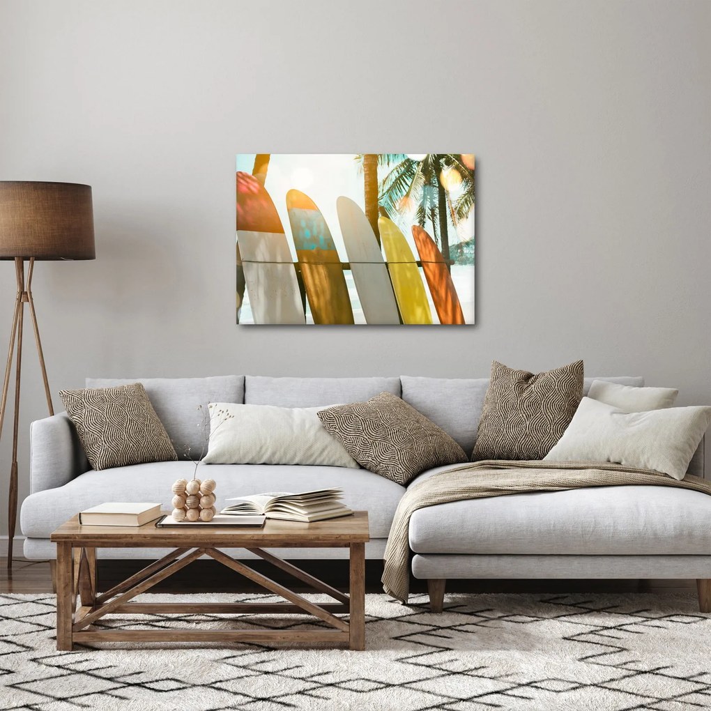 Obraz - Surfovacie dosky (70x50 cm)
