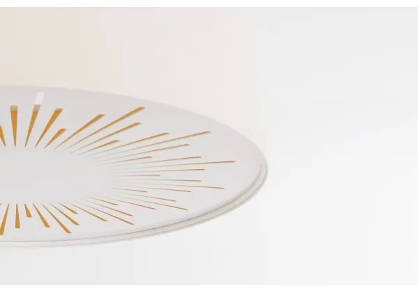 Stropné svietidlo RAYS 2xE27/60W/230V pr. 60 cm biela