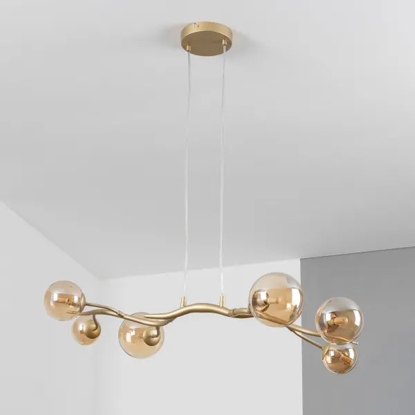 Brilagi - LED Luster na lanku MISTEL 6xG9/3W/230V zlatá