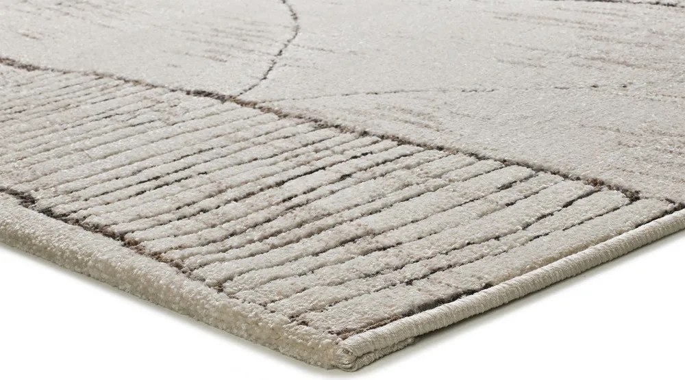 Krémovobiely koberec 133x190 cm Ceres – Universal