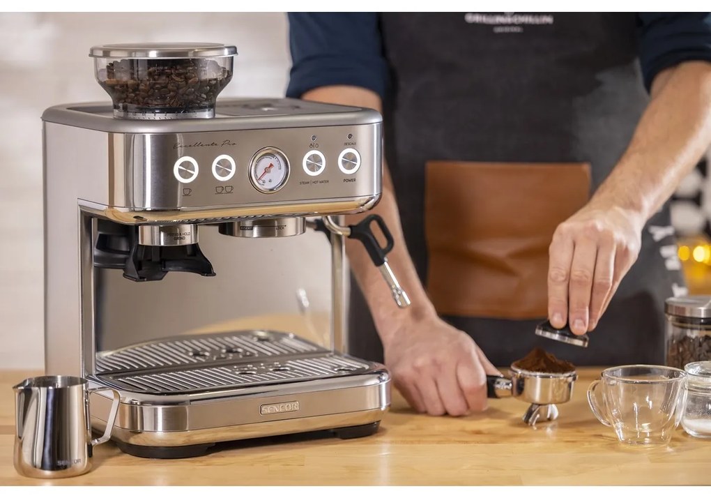 Sencor SES 6010SS espresso kávovar