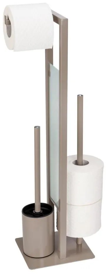 WENKO 25553100 - WC kefa RIVALTA 18x70 cm béžová/čierna