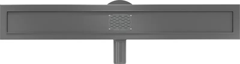 Mexen Flat 360°, telo žľabu 50 cm, brúsený grafit, 1E40050
