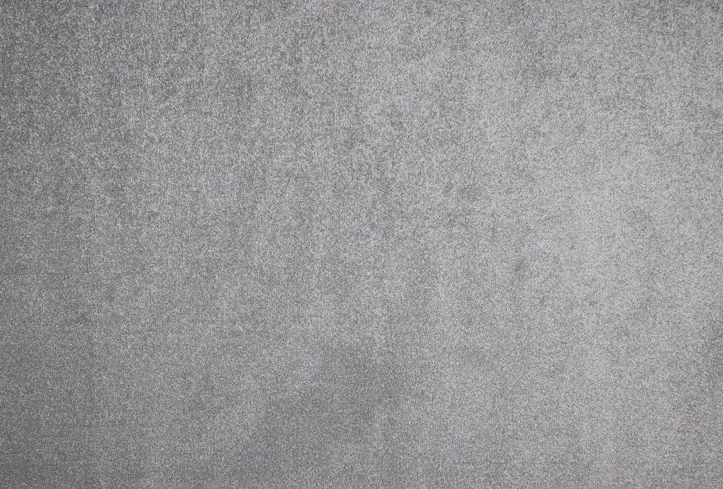 Vopi koberce Behúň na mieru Apollo Soft sivý - šíre 133 cm