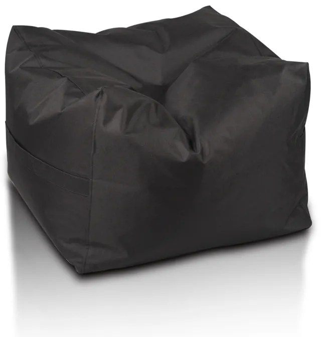 INTERMEDIC SK Sedací vak Taburetka CUBO, Polyester Farba: NC14 - Čierna (Polyester)