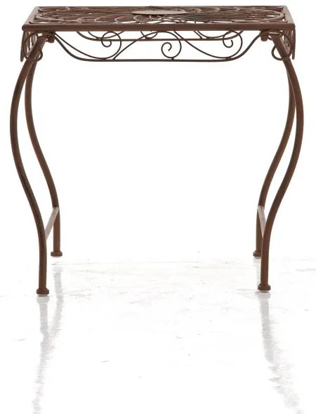 Kovový stôl GS3438892 - Hnedá antik