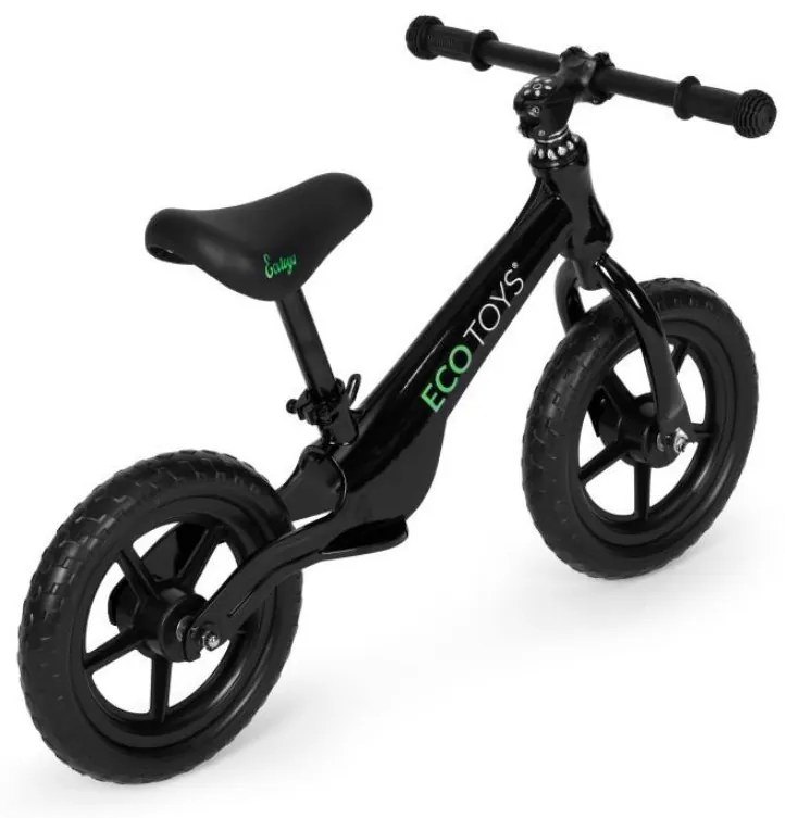 ECOTOYS Detské odrážadlo Black