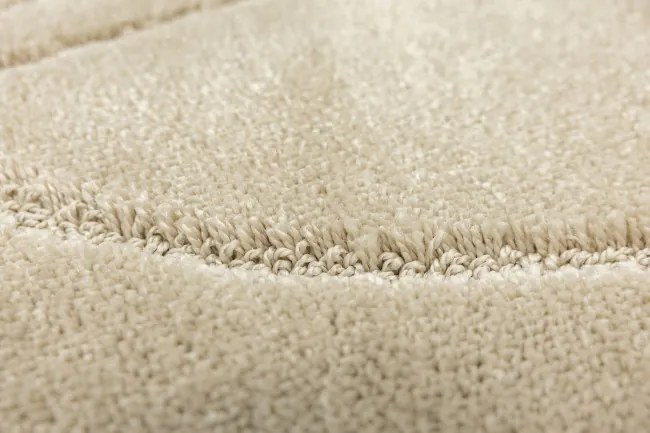 Kúpeľňový koberček Shell svetlobéžový