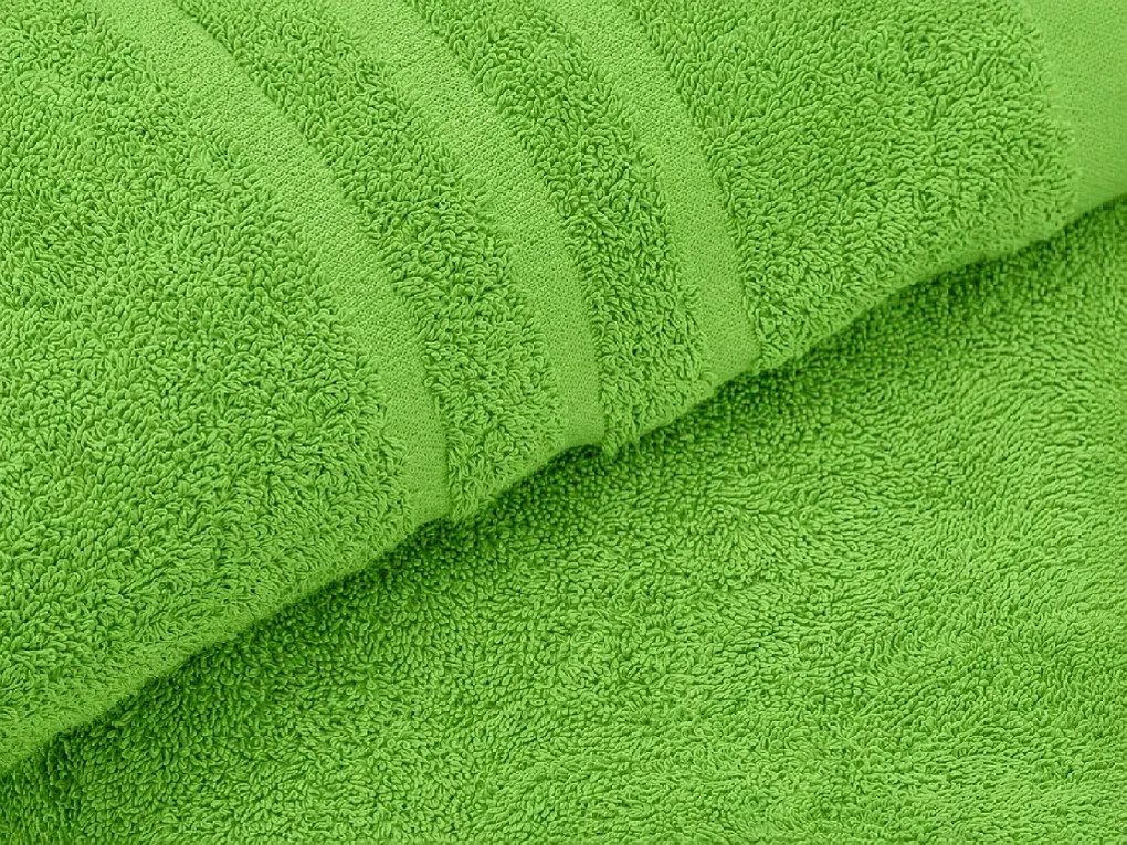 Osuška CLASSIC COLOR 70 x 140 cm zelená, 100% bavlna