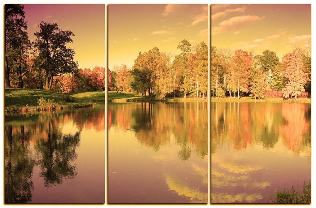 Obraz na plátne - Jesenný park 1175FB (120x80 cm)