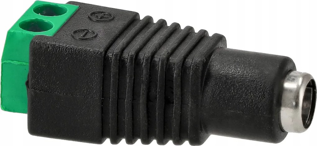 Sada konektorov DC 2,1 x 5,5 na pripojenie LED pásikov k napájaciemu zdroju