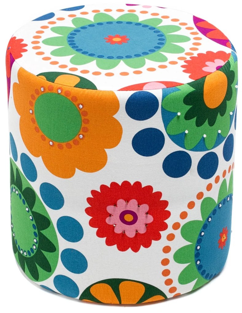 Taburet Bahar 40 cm viacfarebný