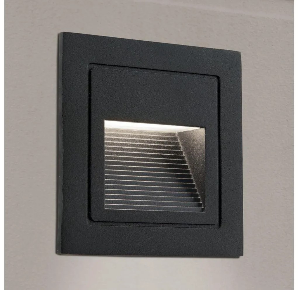 Orion AL 11-1217 - LED vestavné svietidlo LORO LED/2W/230V IP65 čierne