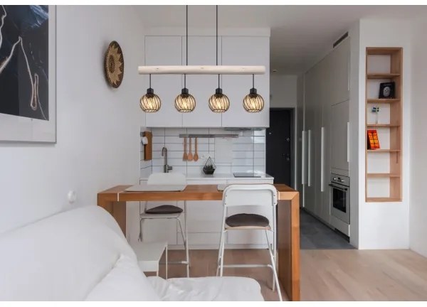 Globo 15534-4H - Luster na lanku PAULO 4xE27/15W/230V