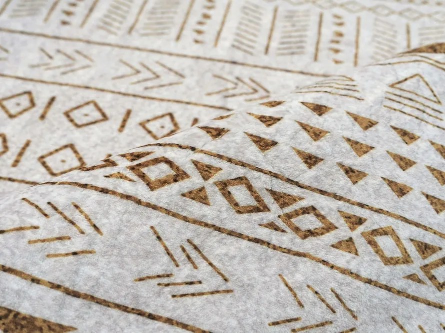 TZ Okrúhly vzorovaný koberec Sahara Rozmer: 160