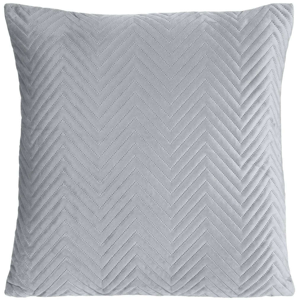 DEKORAČNÁ OBLIEČKA NA VANKÚŠ SOFIA 45X45 CM STRIEBORNÁ