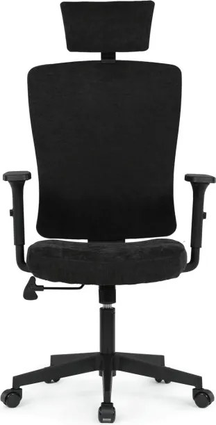 Kancelárska stolička čierna KA-W3137 BK