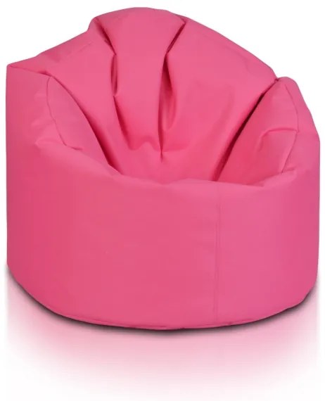 INTERMEDIC SK - Sedací vak Star 85x90 cm | ergonomický dizajn s podrúčkami, 300 l Farba: E05 - Ružová(ekokoža)