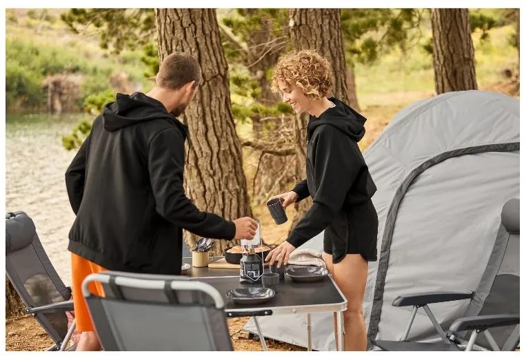 Crivit Kempingový stôl, 120 x 80 x 71 cm (100386820)