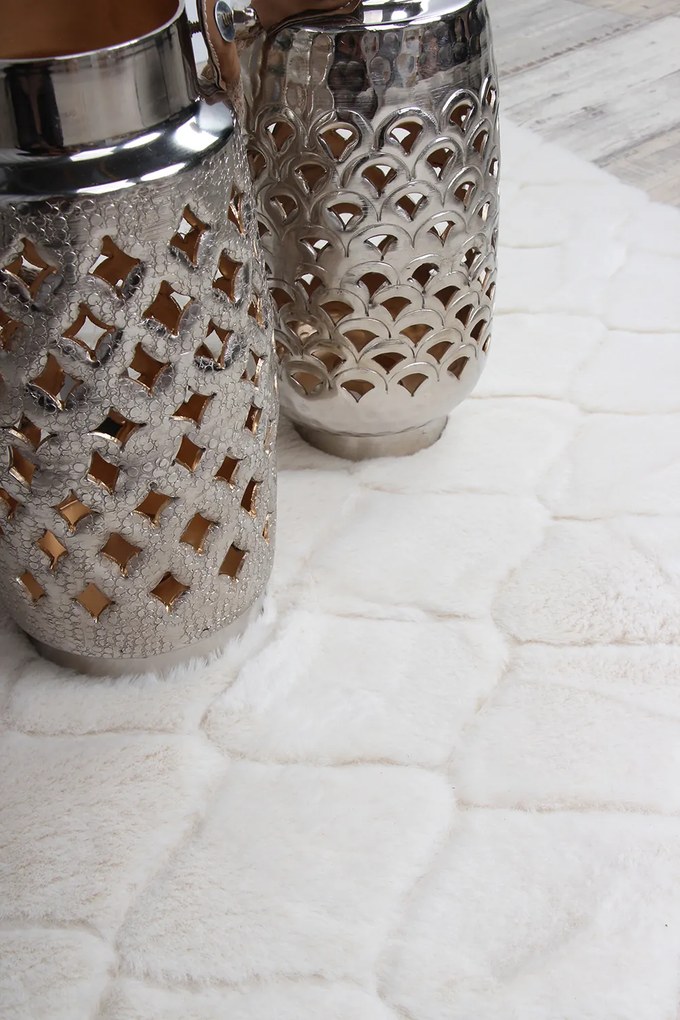 Koberec Rabbit 3D 02 CREAM rozmery koberec: 140x200 cm