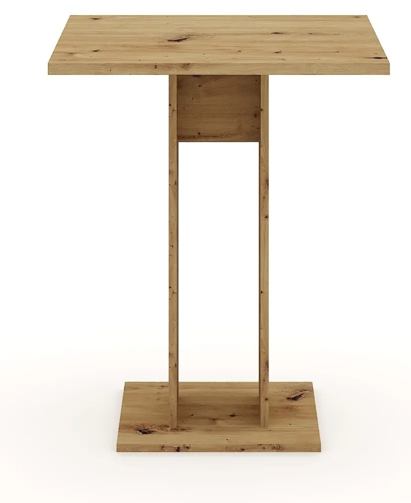 Jídelní stůl Evert 67,5 cm dub artisan