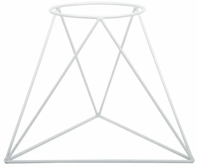 Stojan na kvety Mell 40 cm biely